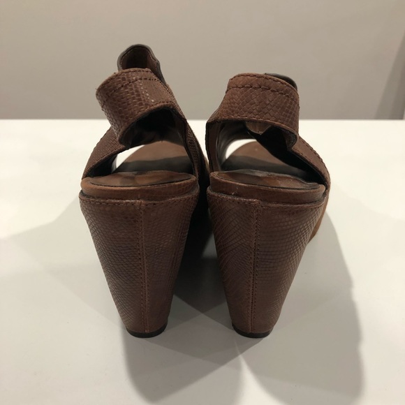 Naked Feet Brown Wedge Sandal - Picture 3 of 5